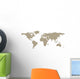 world map Wall Decal