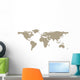 world map Wall Decal