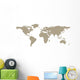 world map Wall Decal