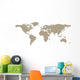 world map Wall Decal