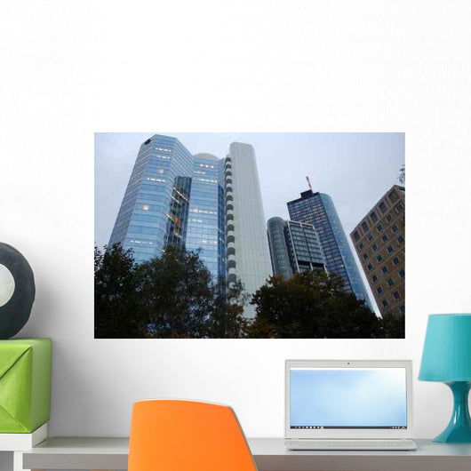 Wolkenkrarzer Evening Wall Mural