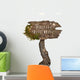 Fairies Live Here Sign Wall Decal