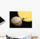 The Solar System Abstact Presentation Wall Mural