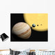 The Solar System Abstact Presentation Wall Mural