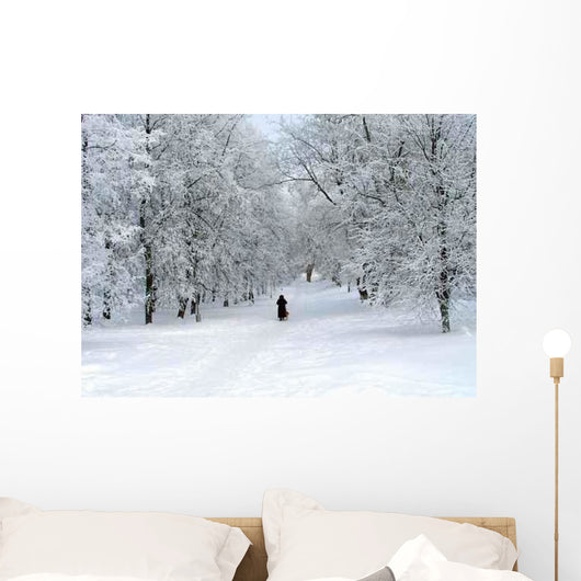 White Winter Wall Decal Design 2