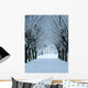 Winter Alley Wall Decal Design 2