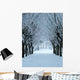 Winter Alley Wall Decal Design 2