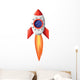Space Rocket Start up Wall Decal