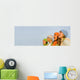 happy smiling teenagers Wall Mural
