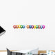 Happy Birthday Ballons Wall Decal