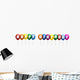 Happy Birthday Ballons Wall Decal