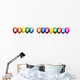 Happy Birthday Ballons Wall Decal