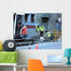 Workers Working Construction Wall Decal