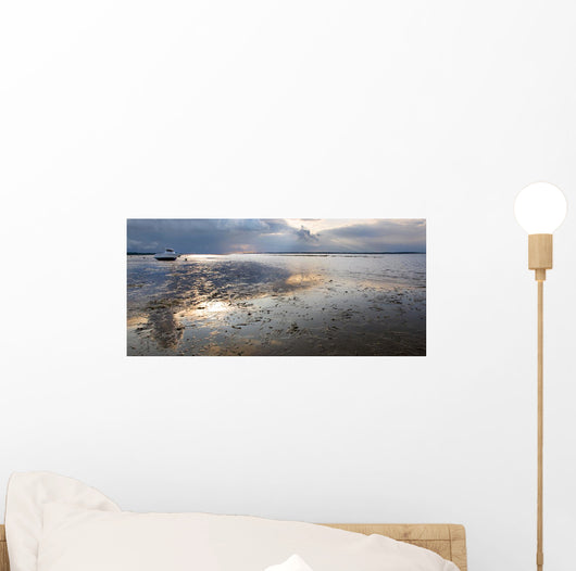 Soleil Couchant Mare Basse