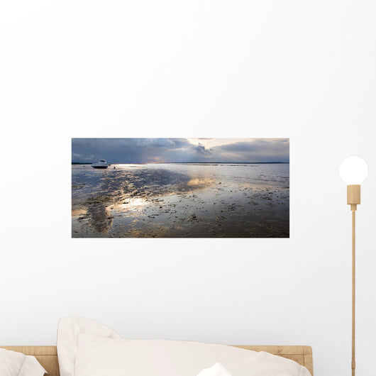 Soleil Couchant Mare Basse