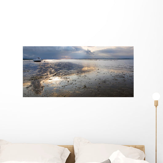 Soleil Couchant Mare Basse