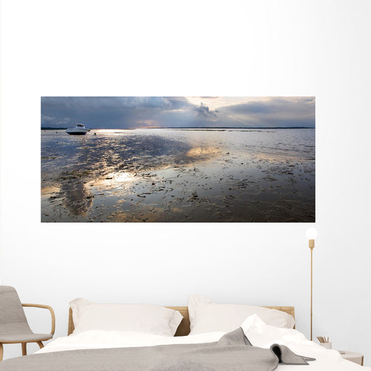 Soleil Couchant Mare Basse