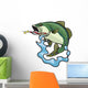 Fighting Bass Wall Decal