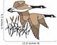Geese in Flight Wall Decal