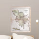 Old Map Greece 1870