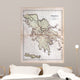 Old Map Greece 1870