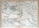 Old map of countries mentioned in the Bible, 1870 Wall Mural