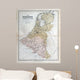 Old Map Netherlands Belgium