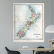 Old Map New Zealand