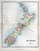 Old Map New Zealand