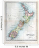 Old Map New Zealand