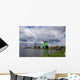 Authentic Holland Windmills Landscape Wall Decal Design 2