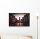 Chicago Skyline at Night Wall Decal