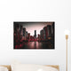 Chicago Skyline at Night Wall Decal