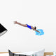 Girl Diving into Pool Wall Decal