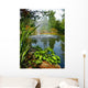 Pond Fountain with Rainbow Wall Decal