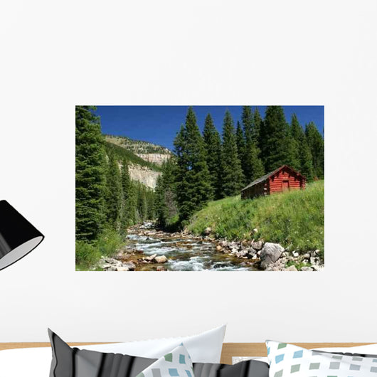 Along Creek Wall Mural