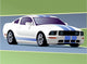 speed mustang Wall Mural