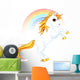 Rainbow Unicorn Wall Decal