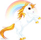 Rainbow Unicorn Wall Decal