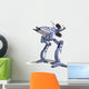 Futuristic Transforming Scifi Robot Wall Decal