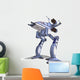 Futuristic Transforming Scifi Robot Wall Decal