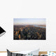 Manhattan from Air Wall Decal