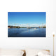 Cranes and Bridge under Construction Wall Mural