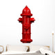 Red Fire Hydrant Wall Decal