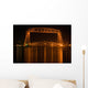 late night Duluth aerial bridge Wall Mural