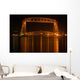 late night Duluth aerial bridge Wall Mural