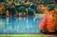 Scenic Autumn Landscape Pennsylvania