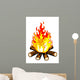 Camp Fire Wall Decal