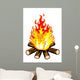 Camp Fire Wall Decal