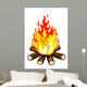 Camp Fire Wall Decal